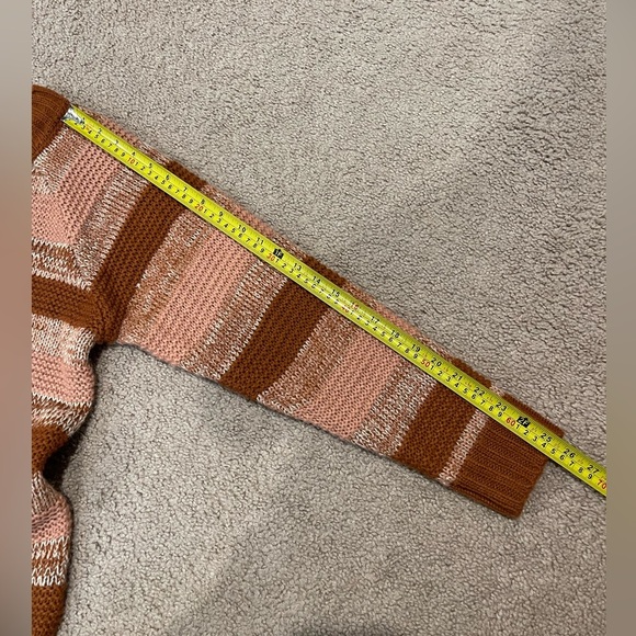 MAURICES Striped Raglan Chunky CrewNeck Fall Vibes Sweater - Picture 7 of 9